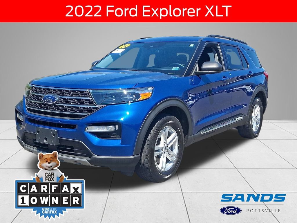 Certified 2022 Ford Explorer XLT w/ Equipment Group 202A AWD/4WD image 1