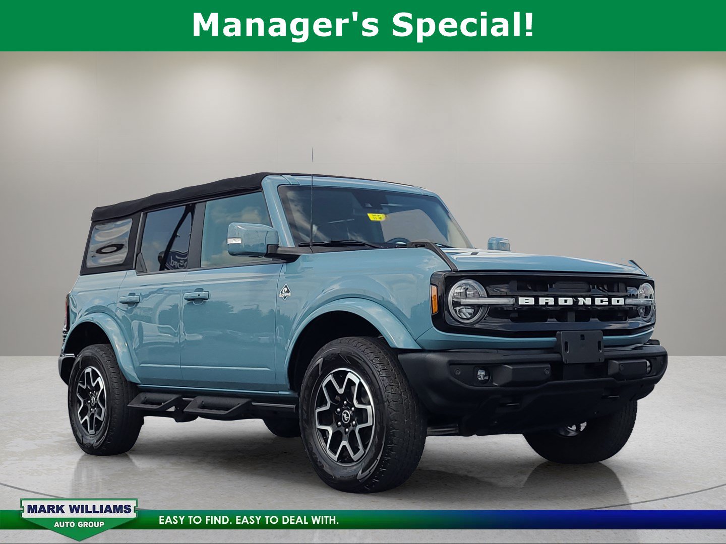 Certified 2022 Ford Bronco Outer Banks