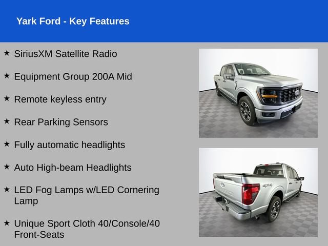 Certified 2025 Ford F150 STX w/ Equipment Group 200A Standard AWD/4WD image 2