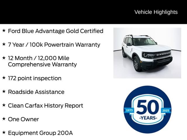 Certified 2025 Ford Bronco Sport Big Bend AWD/4WD image 6