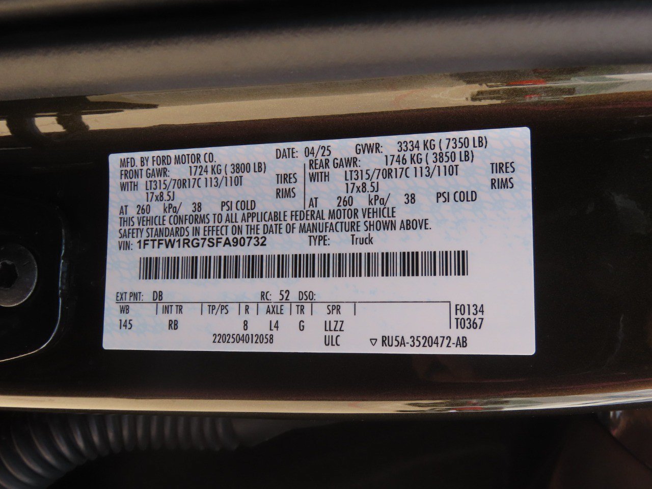Certified 2025 Ford F150 Raptor AWD/4WD image 30