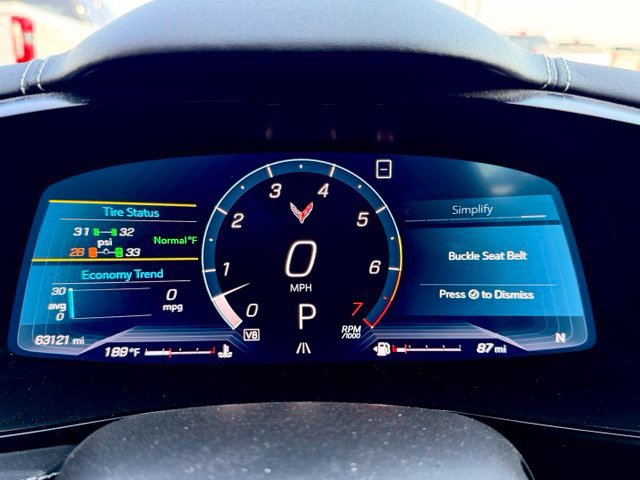 Used 2020 Chevrolet Corvette Stingray Preferred Cpe w/ 2LT Preferred Equipment Group RWD image 10