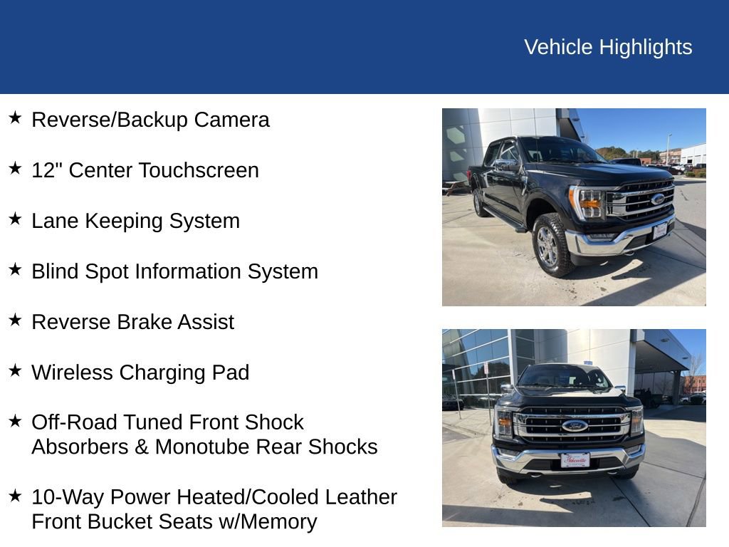Certified 2023 Ford F150 Lariat w/ Trailer Tow Package image 29