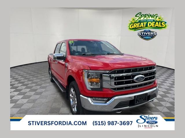 Certified 2021 Ford F150 Lariat w/ Max Trailer Tow Package AWD/4WD image 1