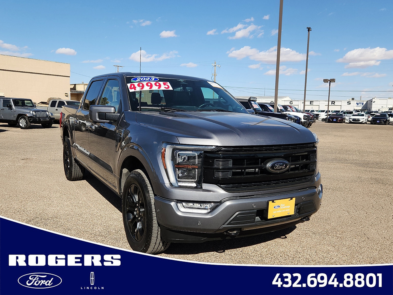 Certified 2023 Ford F150 Platinum w/ Equipment Group 701A High image 6