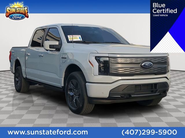 Certified 2023 Ford F150 Lightning Lariat w/ Equipment Group 511A High