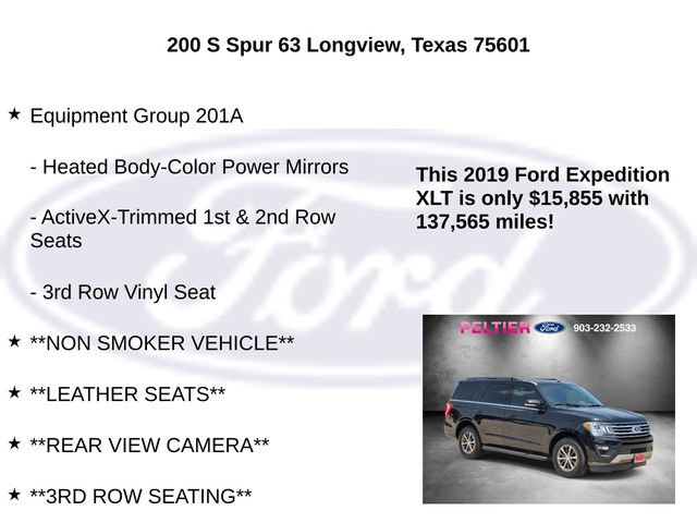 Certified 2019 Ford Expedition XLT w/ Equipment Group 201A RWD image 5