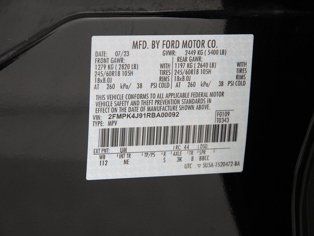 Certified 2024 Ford Edge SEL w/ Sport Appearance Package image 23