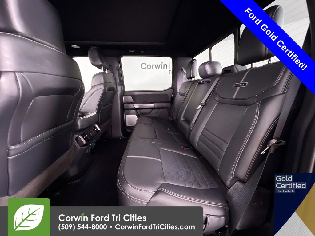 Certified 2023 Ford F150 Platinum w/ Equipment Group 701A High AWD/4WD image 29