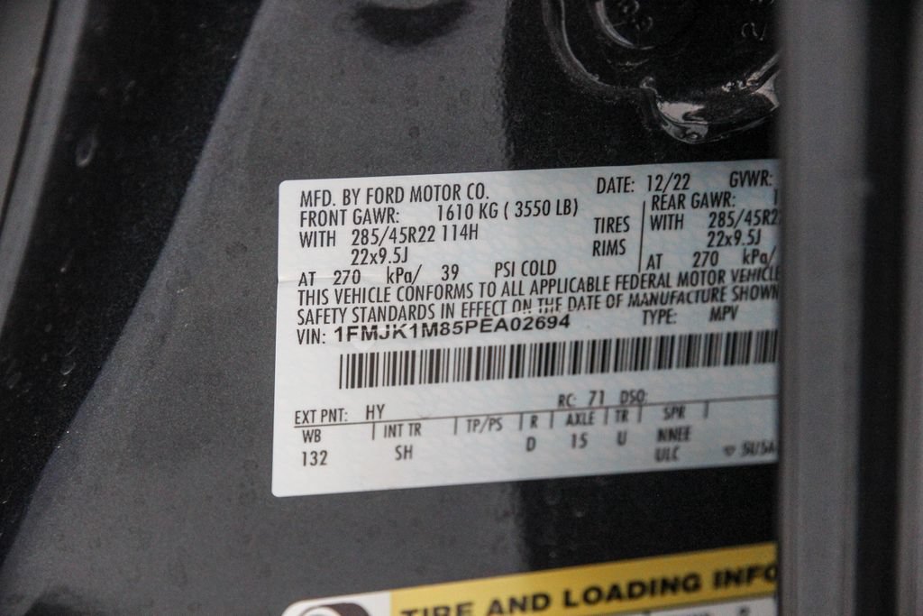 Certified 2023 Ford Expedition Max Platinum AWD/4WD image 31