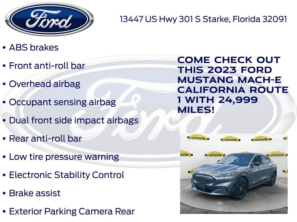 Certified 2023 Ford Mustang Mach-E California Route 1 AWD/4WD image 32