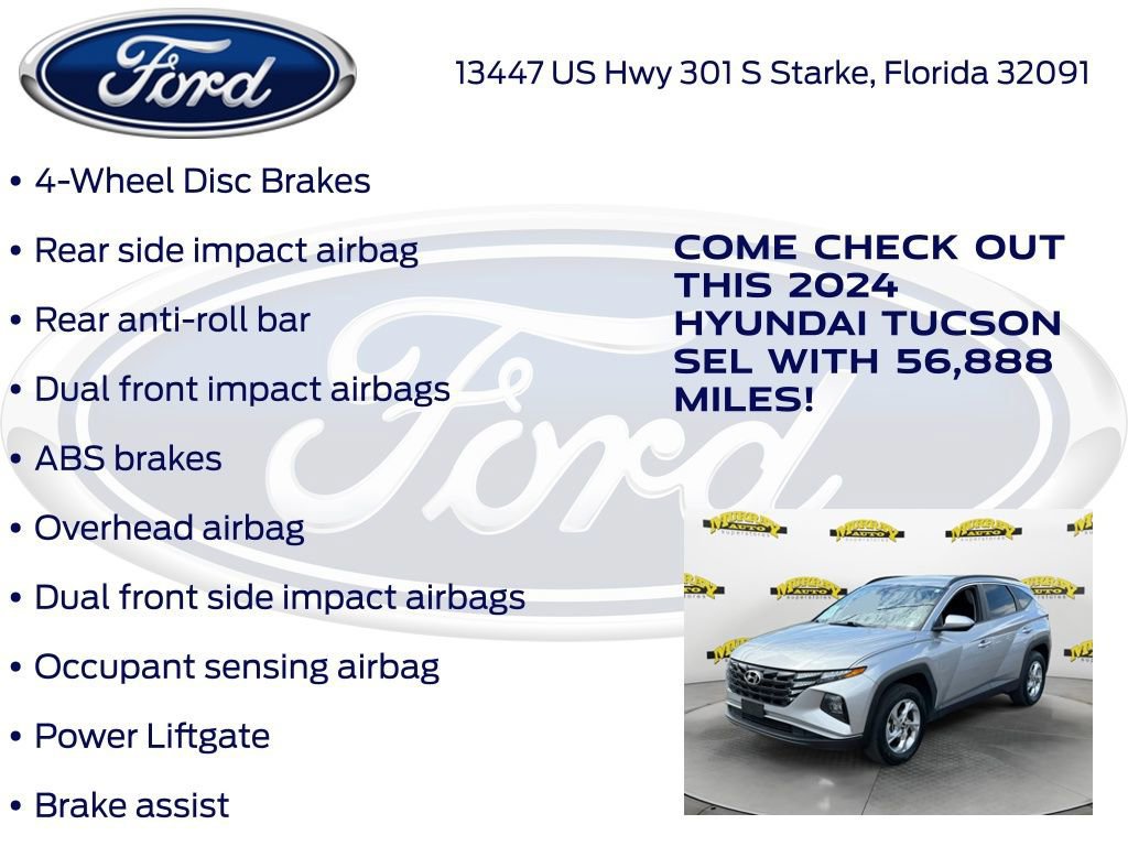 Used 2024 Hyundai Tucson SEL AWD/4WD image 26