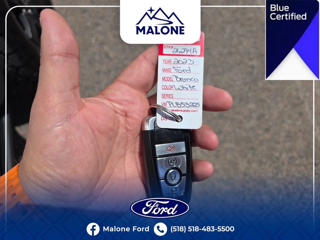 Certified 2023 Ford Bronco Black Diamond AWD/4WD image 39