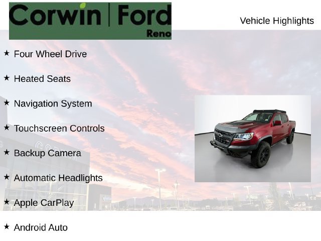 Used 2019 Chevrolet Colorado ZR2 w/ ZR2 Dusk Special Edition AWD/4WD image 8