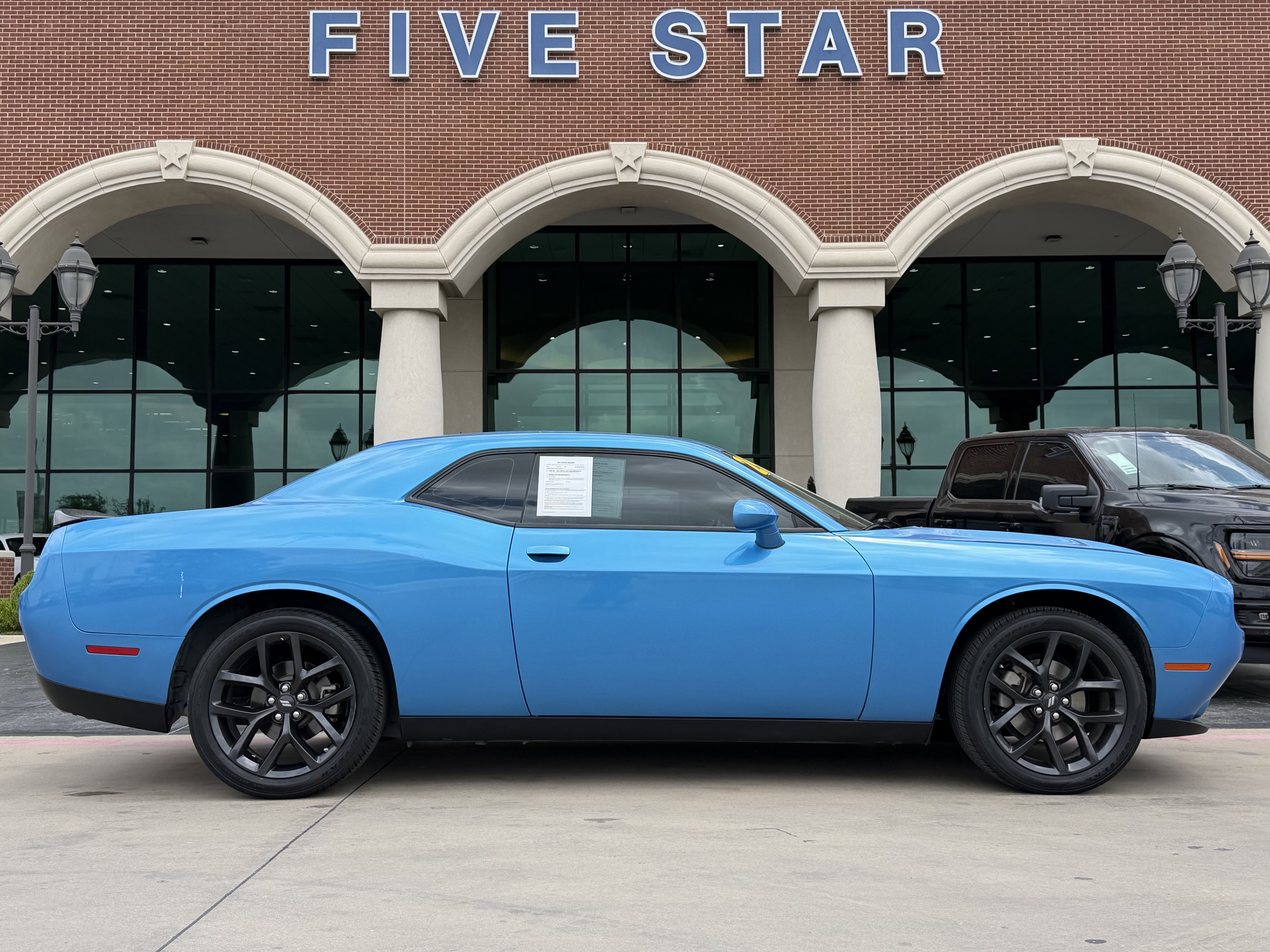 Used 2023 Dodge Challenger SXT w/ Blacktop Package RWD image 3