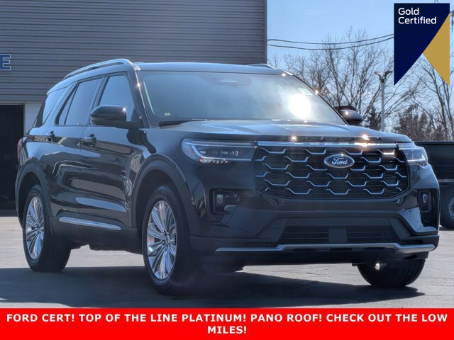 Certified 2025 Ford Explorer Platinum w/ LUX Leather Package image 1