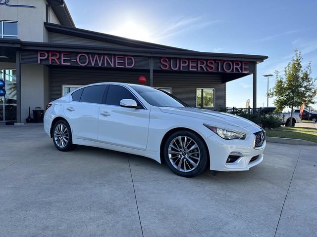 Used 2018 INFINITI Q50 Luxe w/ Essential Package (3.0T Luxe)