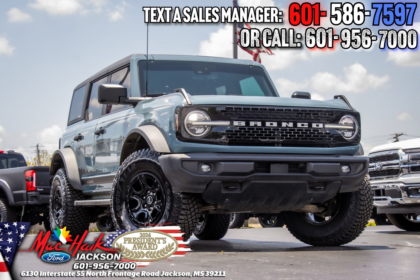 Certified 2022 Ford Bronco Wildtrak AWD/4WD image 1