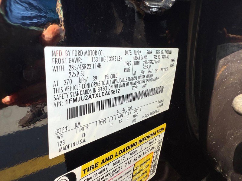 Certified 2020 Ford Expedition Limited w/ Equipment Group 302A image 33