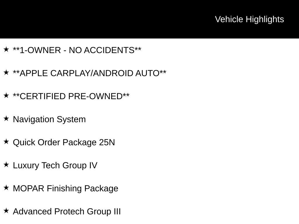 Used 2021 Jeep Grand Cherokee L Overland w/ Advanced Protech Group III image 10