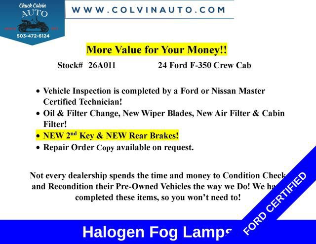 Certified 2024 Ford F350 XL w/ XL Off-Road Package image 7