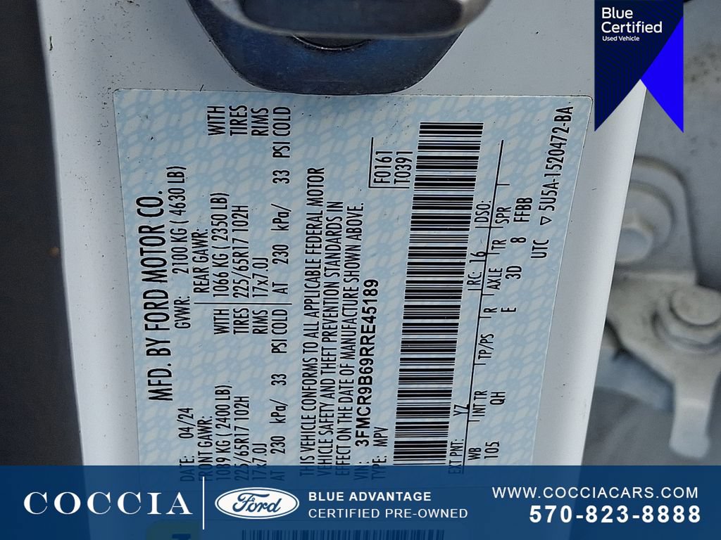 Certified 2024 Ford Bronco Sport Big Bend AWD/4WD image 26
