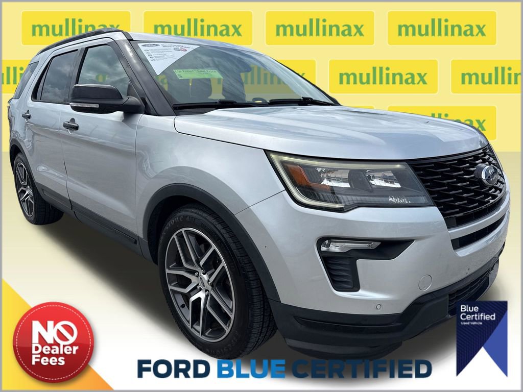 Certified 2018 Ford Explorer Sport