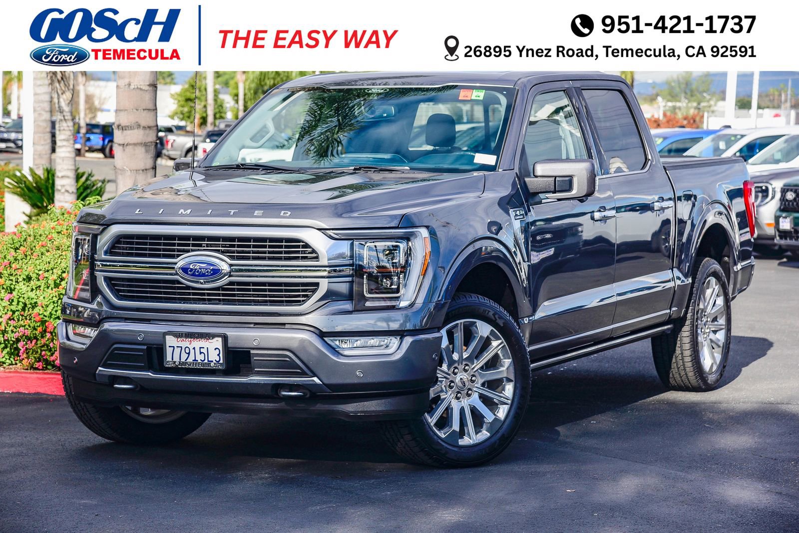 Certified 2022 Ford F150 Limited