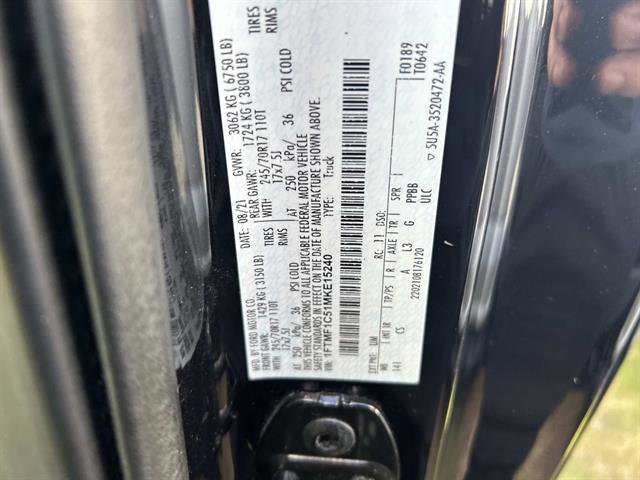 Certified 2021 Ford F150 XL w/ Equipment Group 101A High image 31