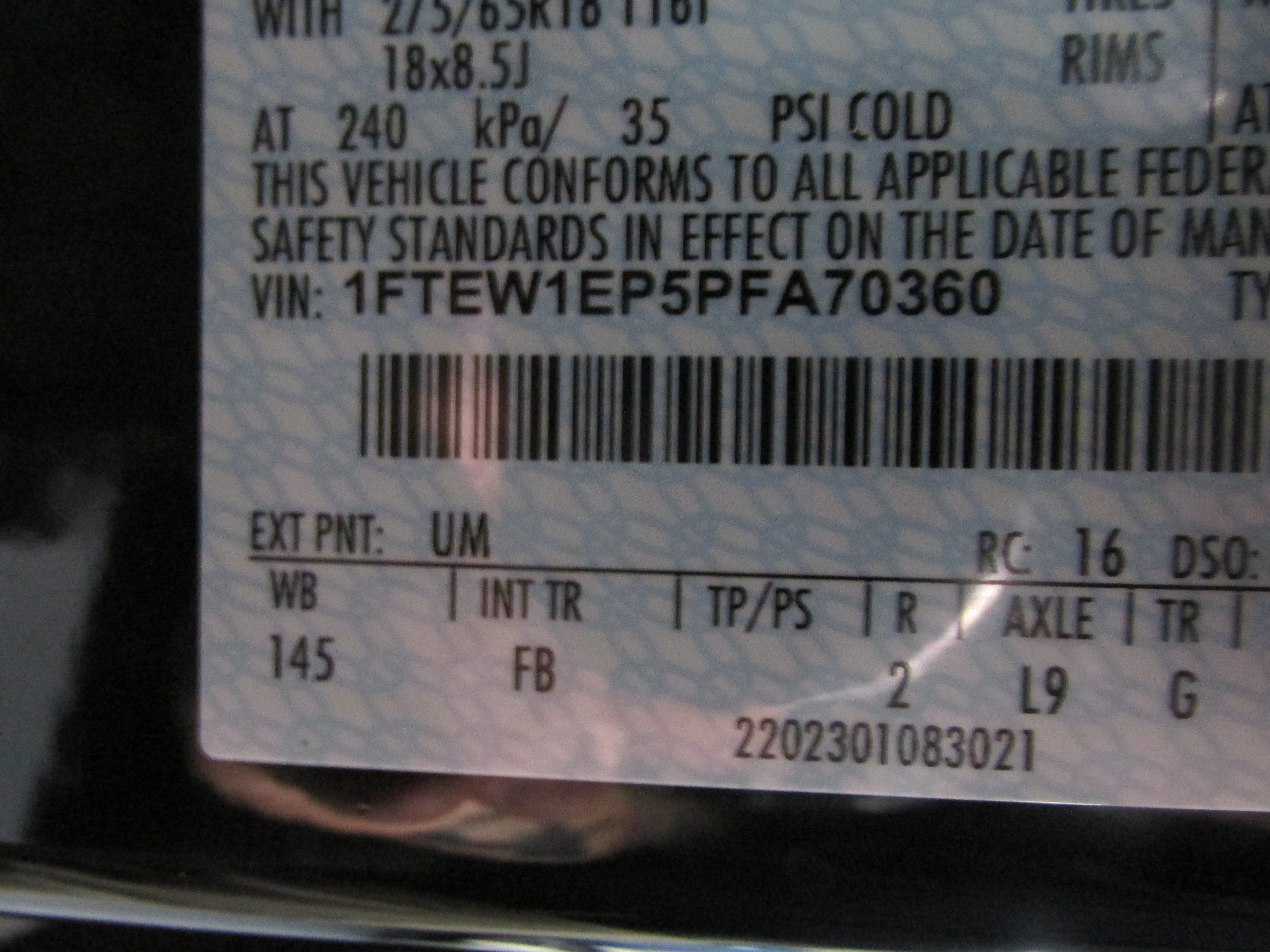 Certified 2023 Ford F150 XLT w/ Equipment Group 302A High AWD/4WD image 44