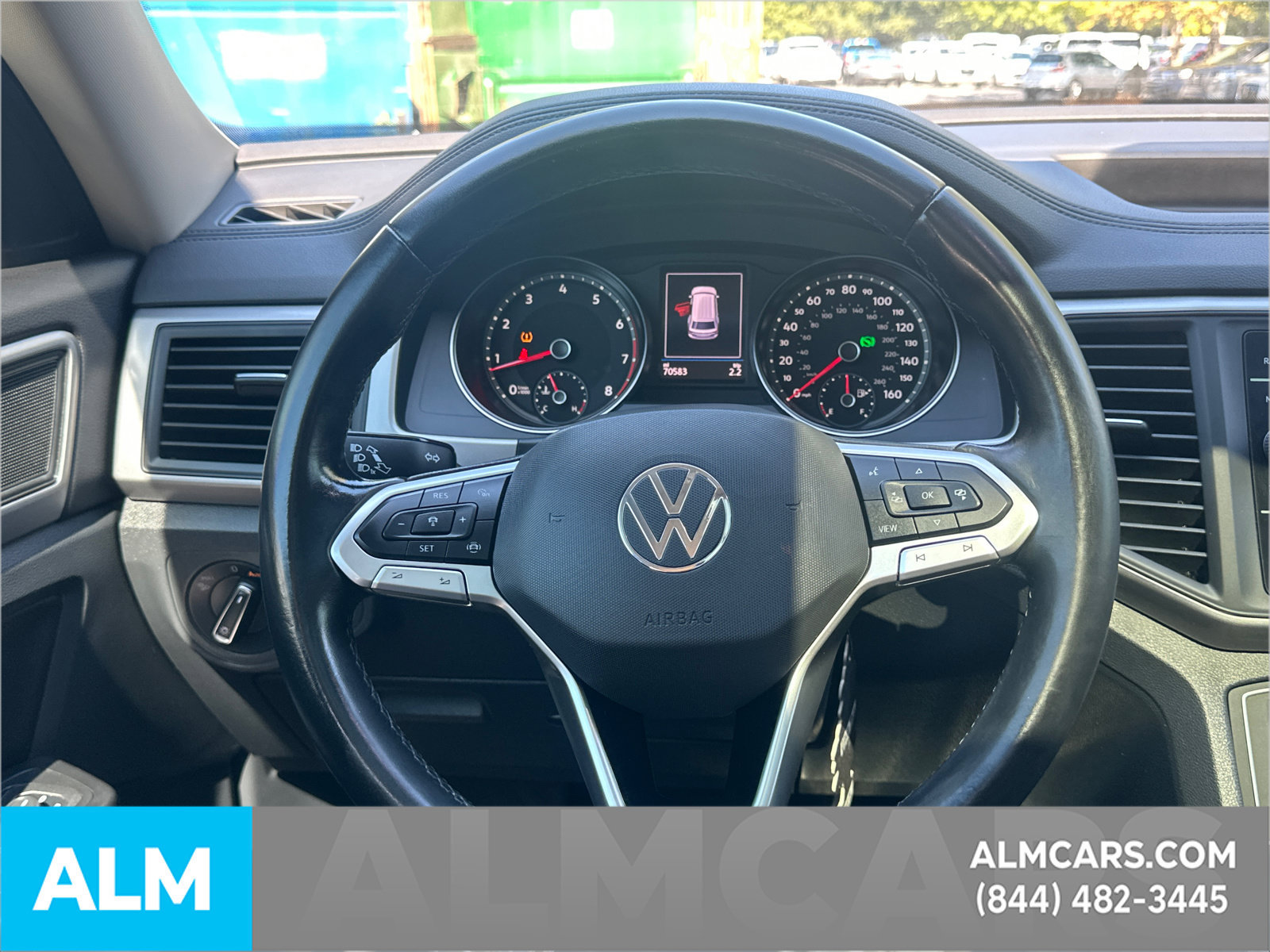 Used 2021 Volkswagen Atlas SE w/ Panoramic Sunroof Package FWD image 28