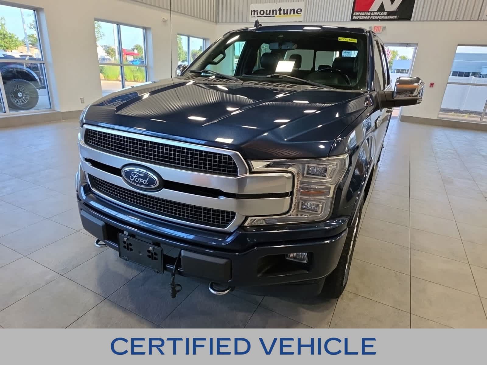 Certified 2019 Ford F150 Platinum w/ FX4 Off-Road Package