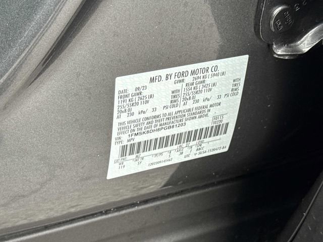 Certified 2023 Ford Explorer XLT w/ Equipment Group 202A image 32