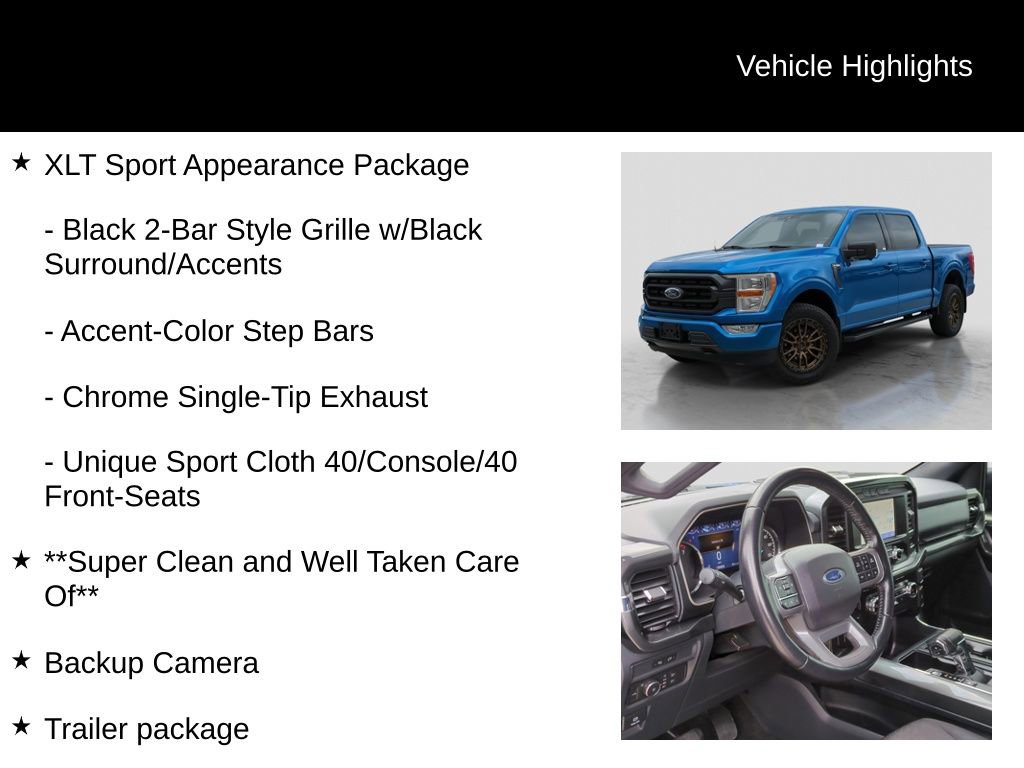 Certified 2021 Ford F150 XLT w/ Equipment Group 301A Mid AWD/4WD image 16