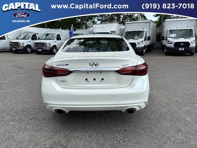 Used 2023 INFINITI Q50 Luxe w/ Cargo Package AWD/4WD image 7