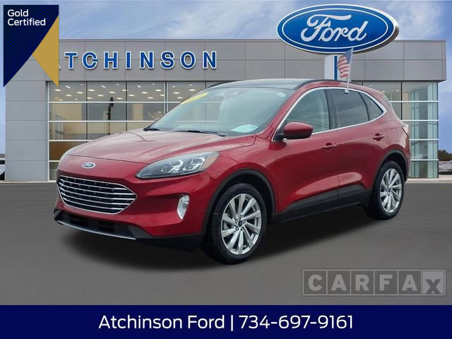 Certified 2021 Ford Escape Titanium w/ Titanium Elite Package image 1