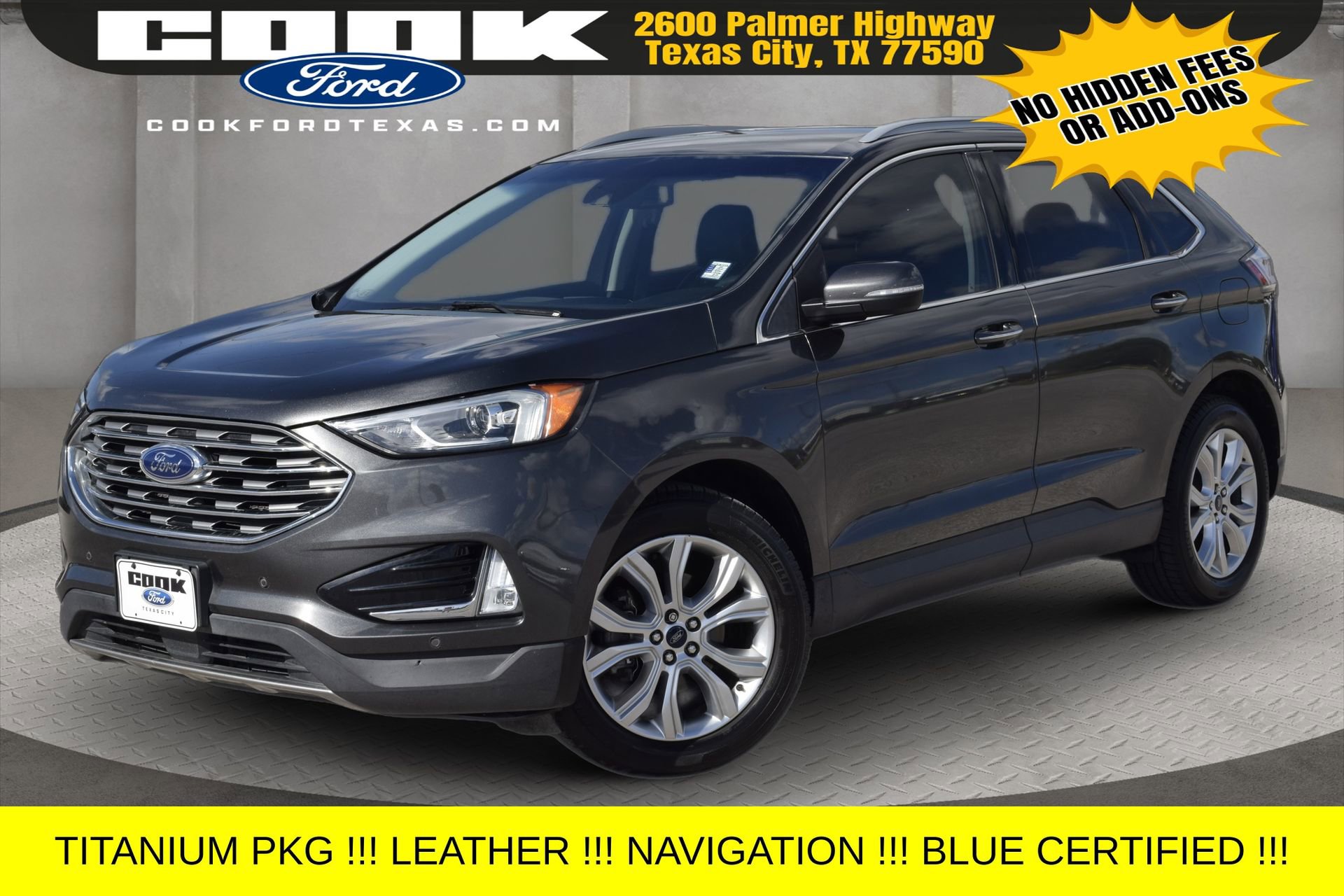 Certified 2020 Ford Edge Titanium