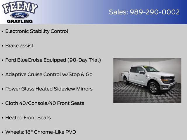 Certified 2024 Ford F150 XLT w/ Equipment Group 302A MID AWD/4WD image 17