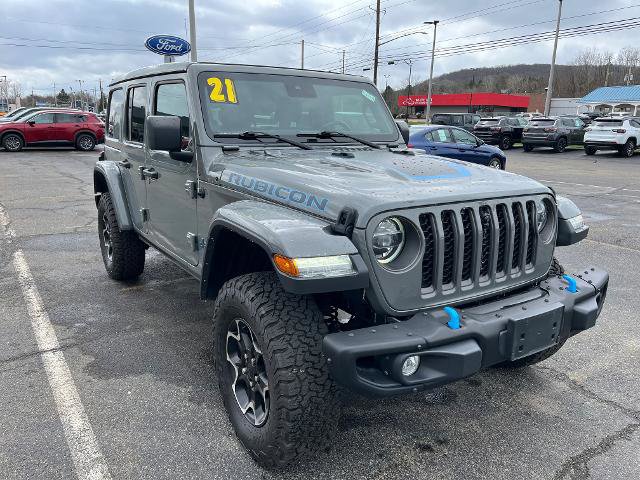 Used 2021 Jeep Wrangler Unlimited Rubicon 4xe w/ Steel Bumper Group AWD/4WD image 5