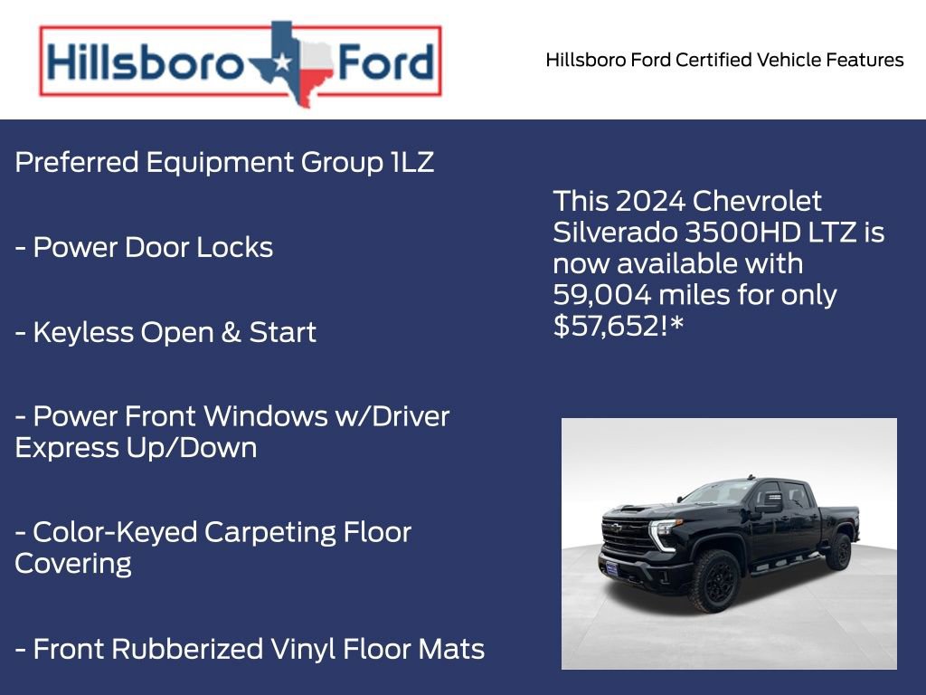 Used 2024 Chevrolet Silverado 3500 LTZ w/ LTZ Plus Package image 9