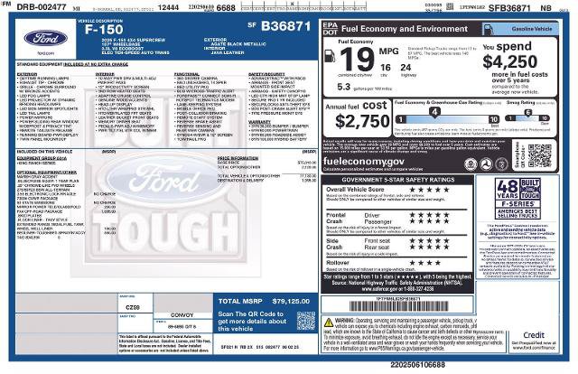 Certified 2025 Ford F150 King Ranch w/ FX4 Off-Road Package AWD/4WD image 17