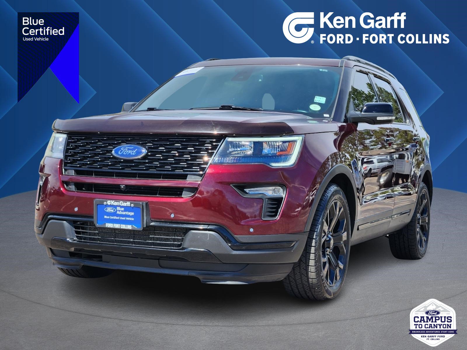 Certified 2019 Ford Explorer Sport w/ Equipment Group 401A