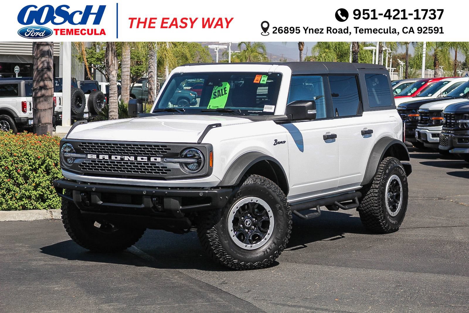 Certified 2023 Ford Bronco Badlands w/ Sasquatch Package AWD/4WD image 1