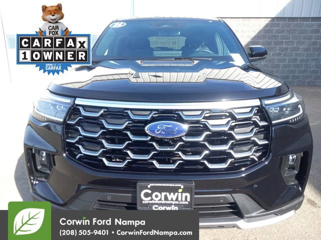 Certified 2025 Ford Explorer Platinum w/ LUX Leather Package image 8