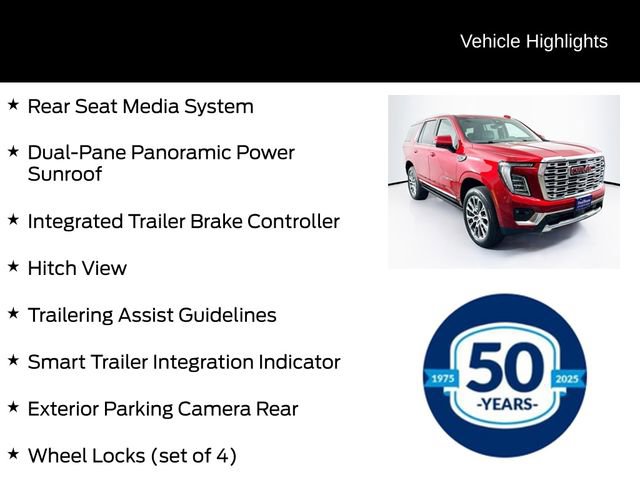 Used 2025 GMC Yukon Denali w/ Denali Reserve Package AWD/4WD image 16