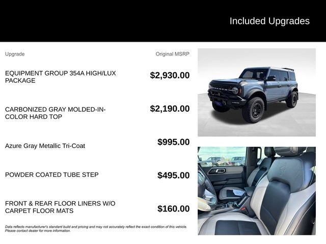 Certified 2024 Ford Bronco Wildtrak AWD/4WD image 5