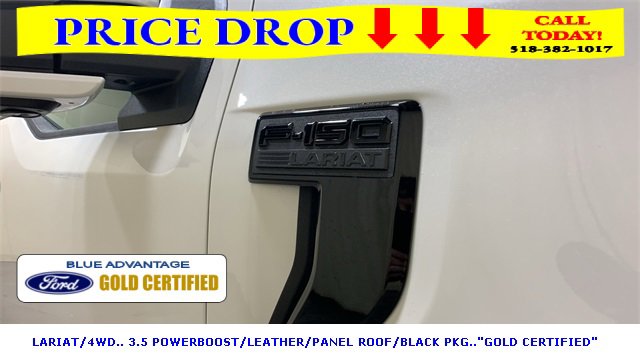 Certified 2025 Ford F150 Lariat w/ Equipment Group 502A High image 11