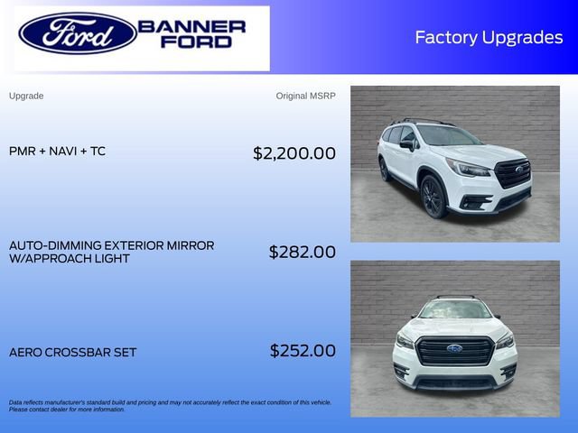 Used 2022 Subaru Ascent Onyx Edition AWD/4WD image 4