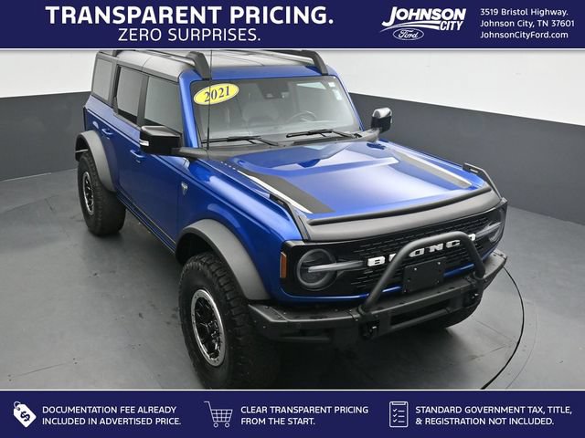 Certified 2021 Ford Bronco First Edition