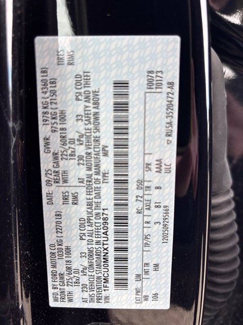 Certified 2026 Ford Escape ST-Line FWD image 32
